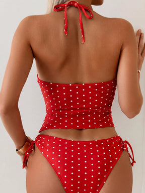 Tankini Minimalista com Amarração