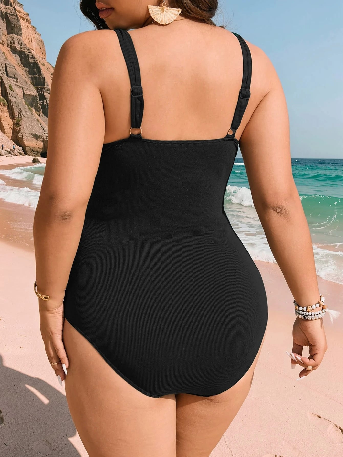 Maiô Luxo Renda Plus Size