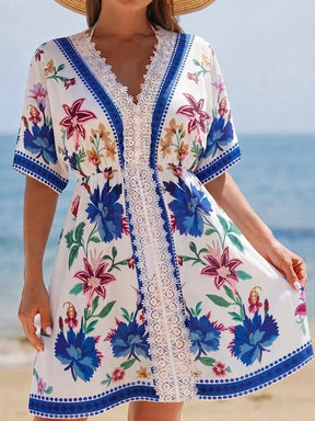 Saída Elegante Renda Verão