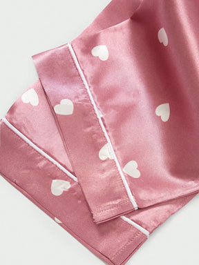 Conjunto Pijama 7 Peças Corações