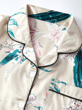 Conjunto Pijama 7 Peças Floral