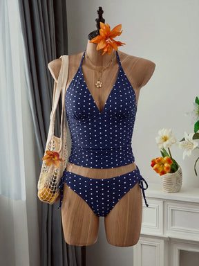 Tankini Minimalista com Amarração