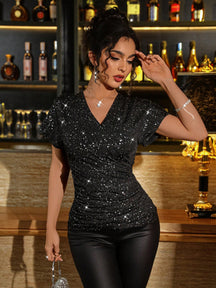 Blusa Noite Reluzente