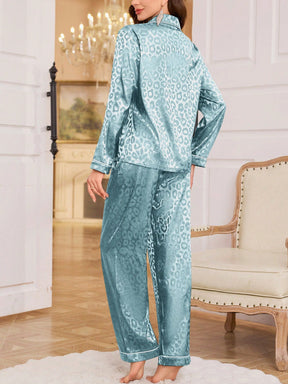 Pijama Cetim Noite Felina