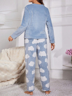Pijama Soft Dormindo Nas Nuvens