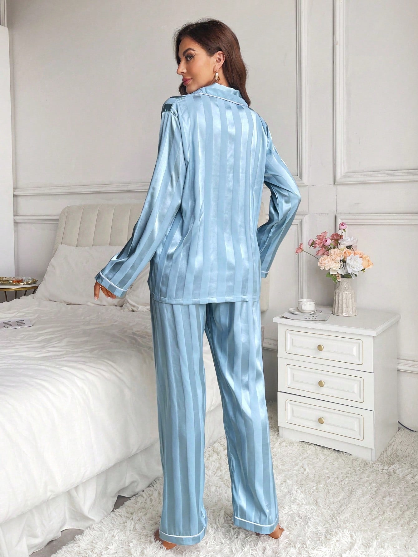 Pijama Longo E Elegante