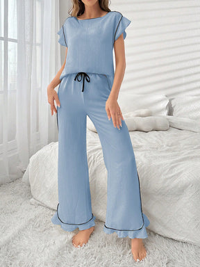 Pijama Luxo Com Babados