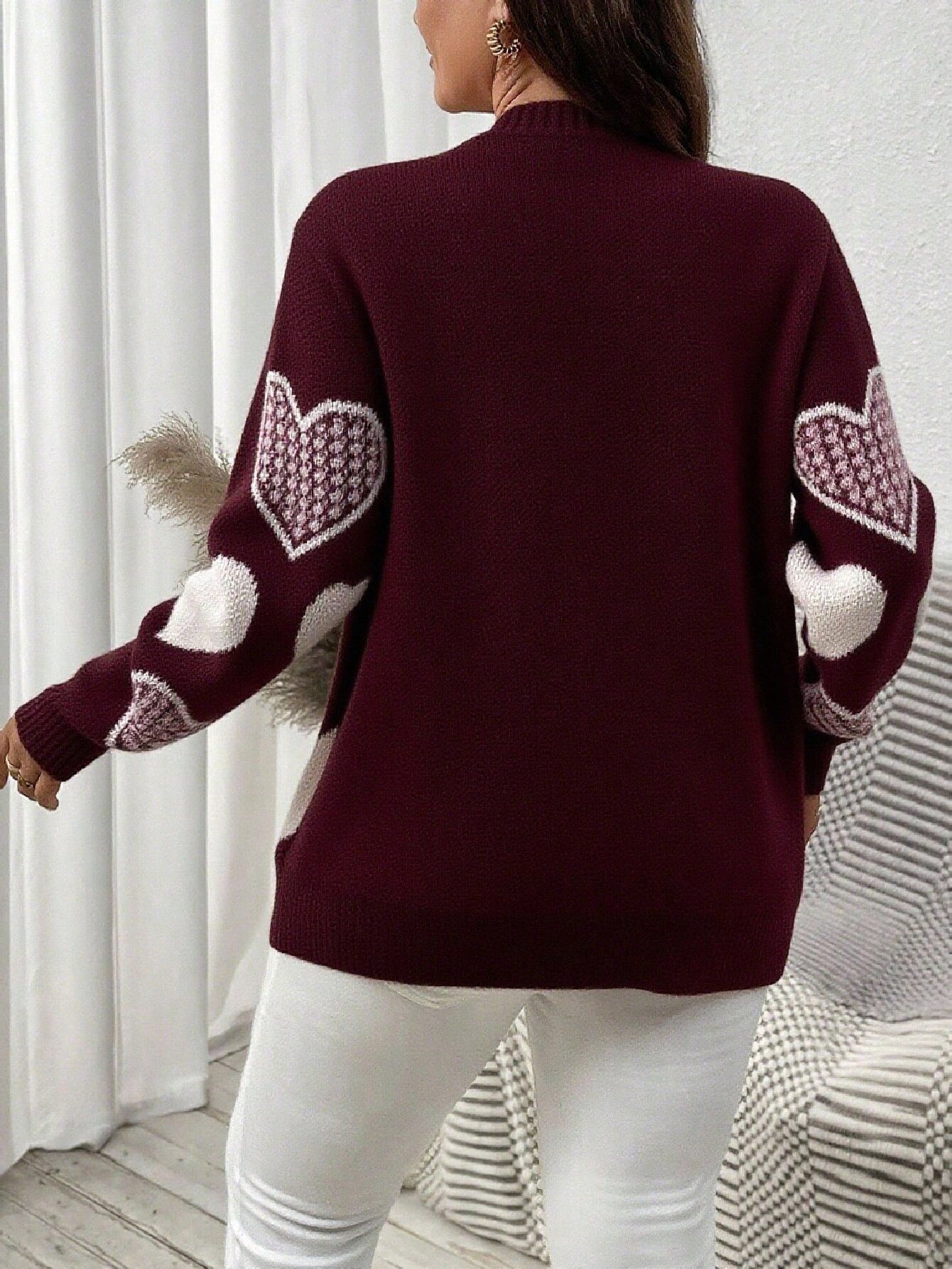 Cardigã Plus Size Coração