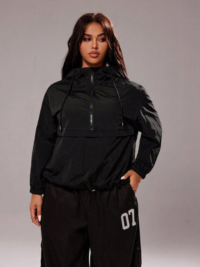 Corta-Vento Impermeável Plus Size Mia