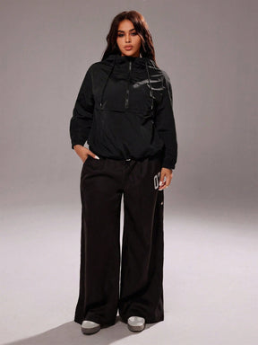 Corta-Vento Impermeável Plus Size Mia