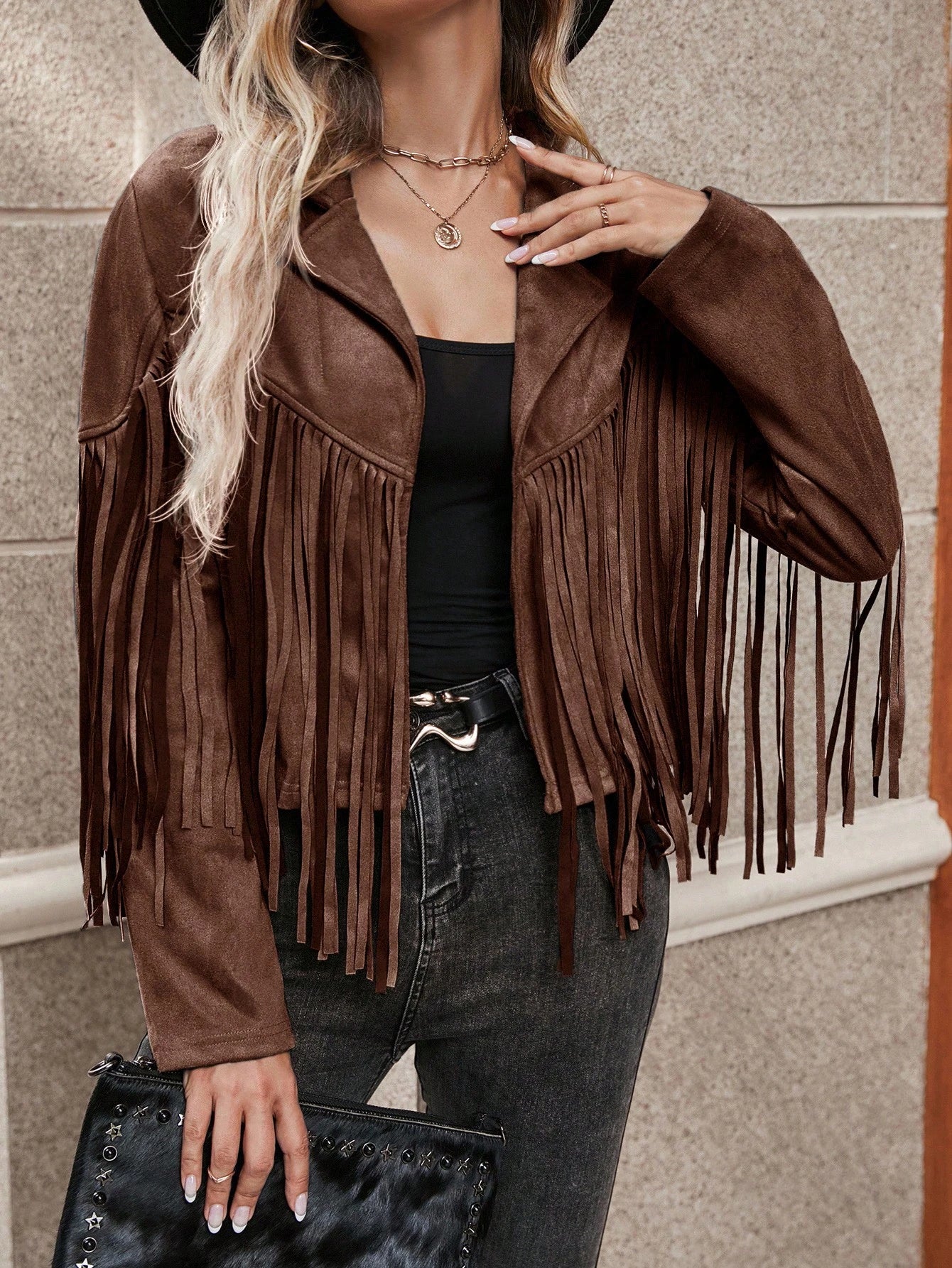 Jaqueta Camurça Heliza