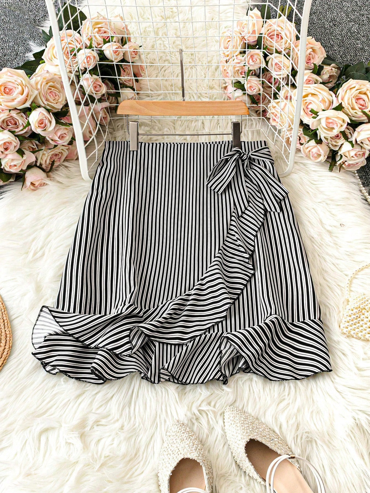 Saia Plus Size Envelope Listrada