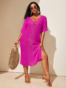 Saída De Praia Plus Size Gabriela