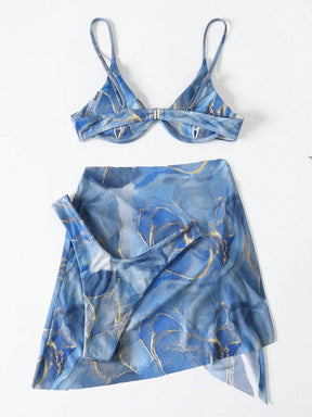 Conjunto de Biquíni 3 Peças Liziane