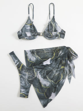 Conjunto de Biquíni 3 Peças Liziane