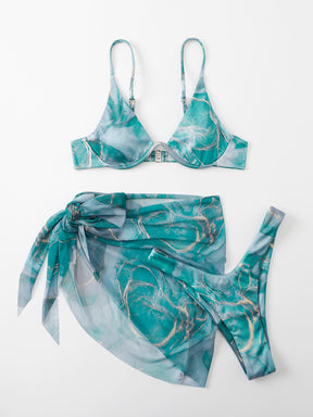 Conjunto de Biquíni 3 Peças Liziane