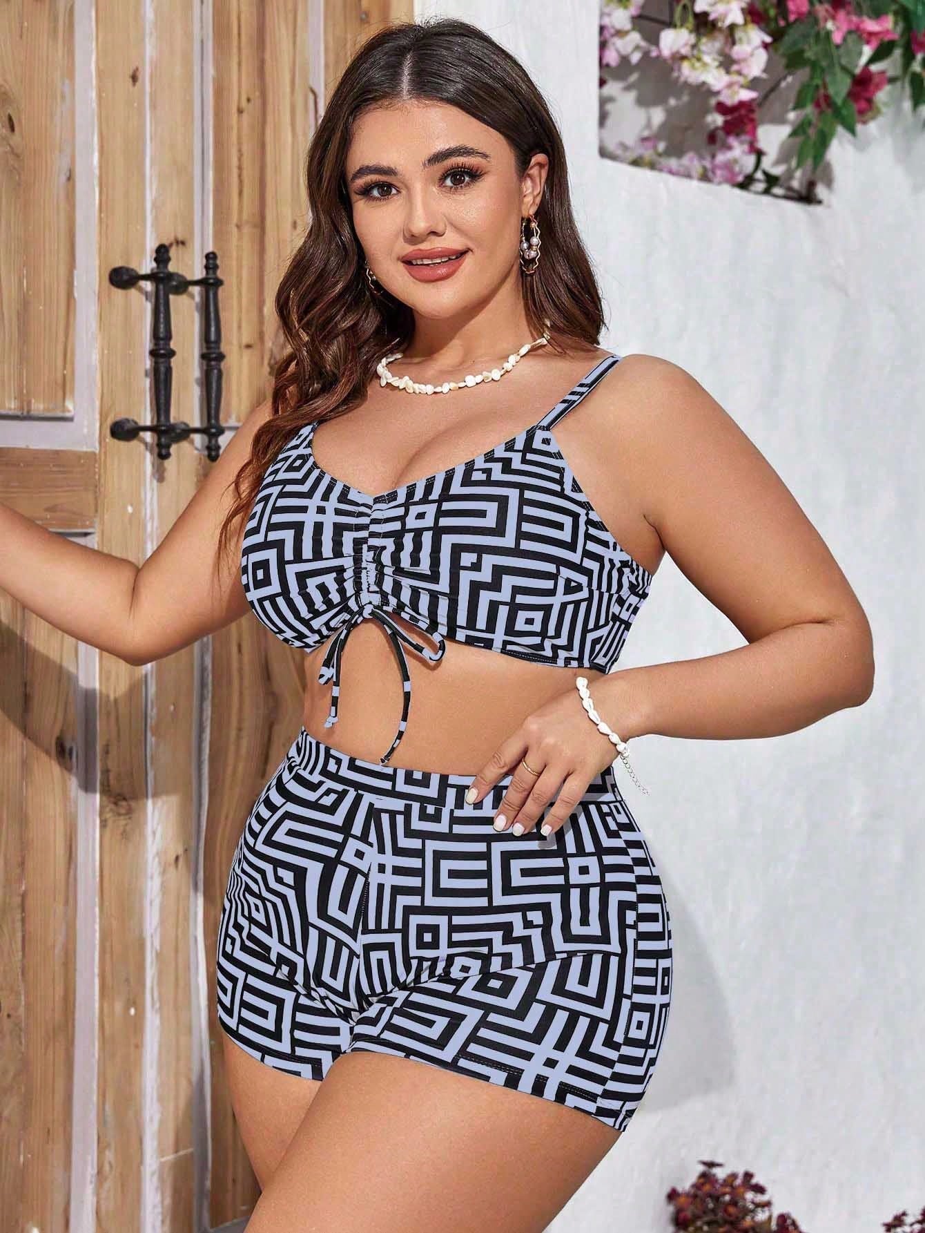 Conjunto 3 Peças Plus Size Malu