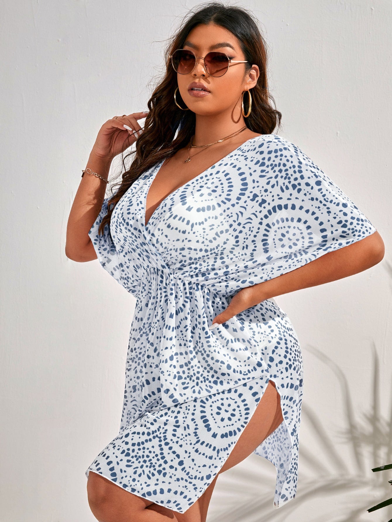 Saída de Praia Plus Size Manuela