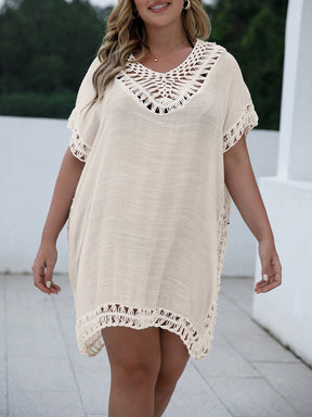 Saída De Praia Plus Size Araci
