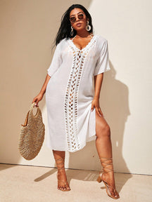 Saída De Praia Plus Size Gabriela