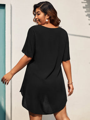 Saída De Praia Plus Size Cecília