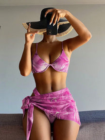 Conjunto de Biquíni 3 Peças Liziane