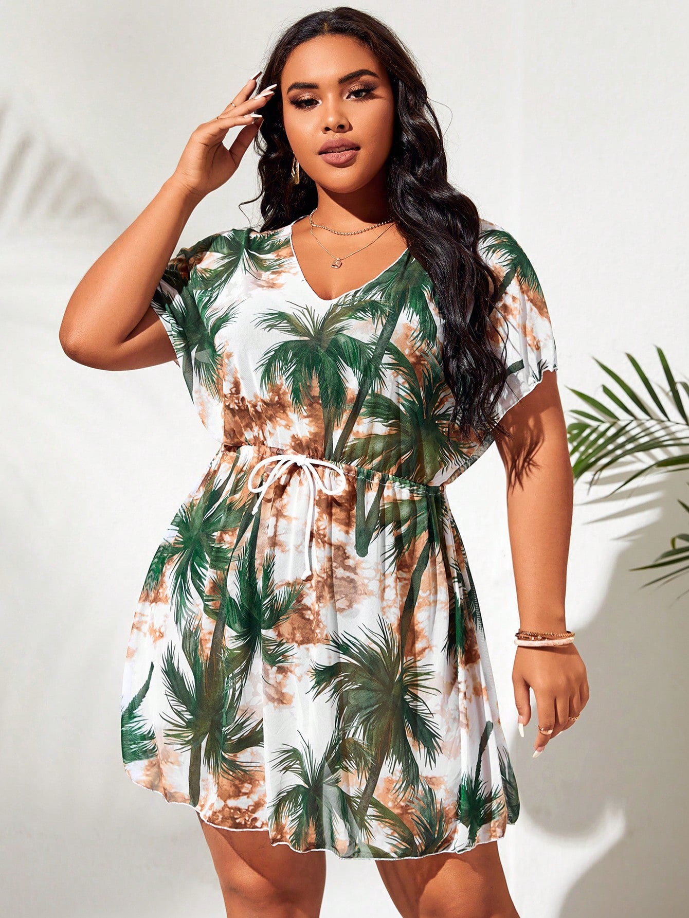 Vestido Praiano Plus Size Dália