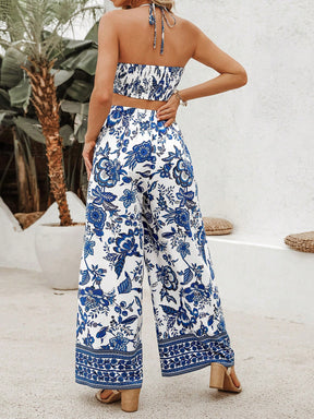 Macacão Floral com Elegância