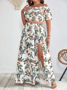 Conjunto Plus Size Tropical Breeze Set
