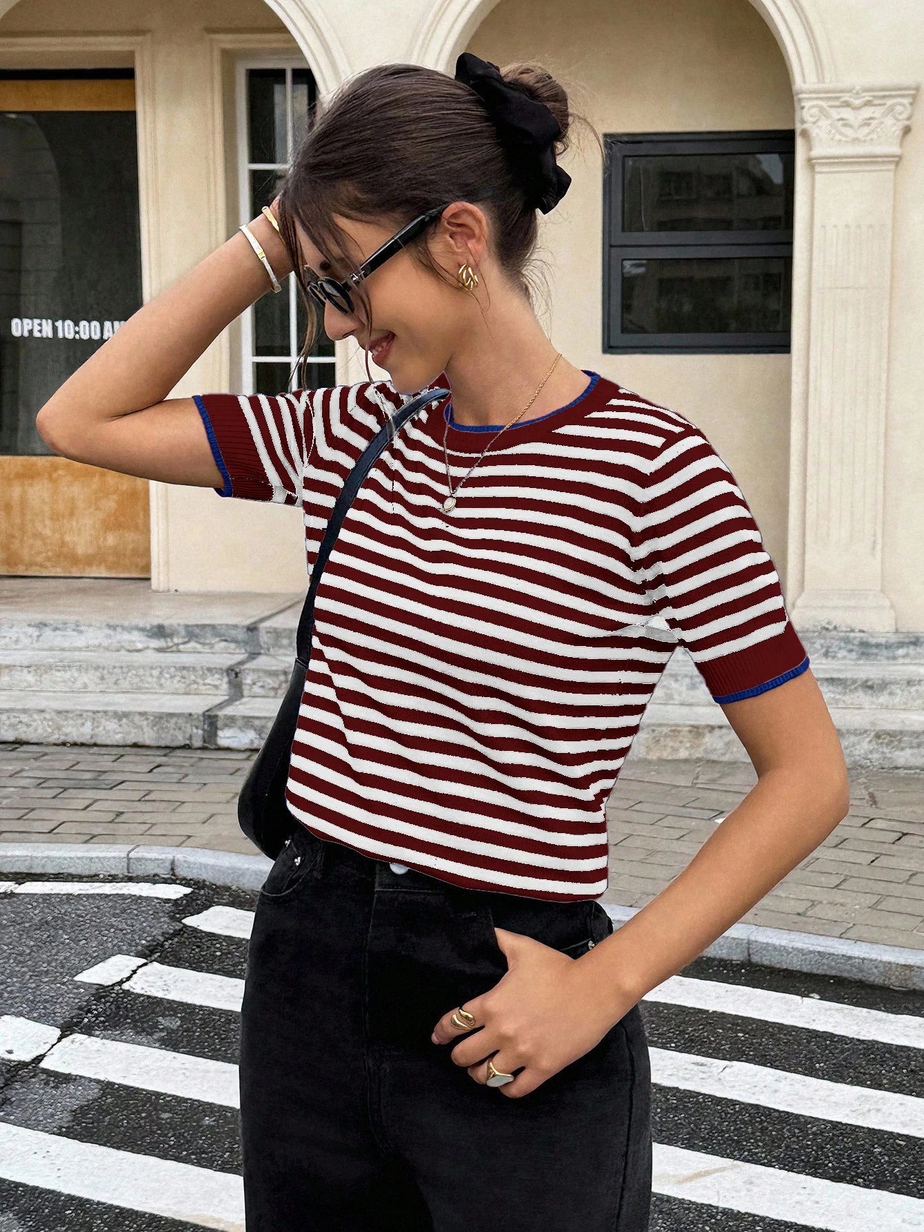 Blusa Ana Listrada