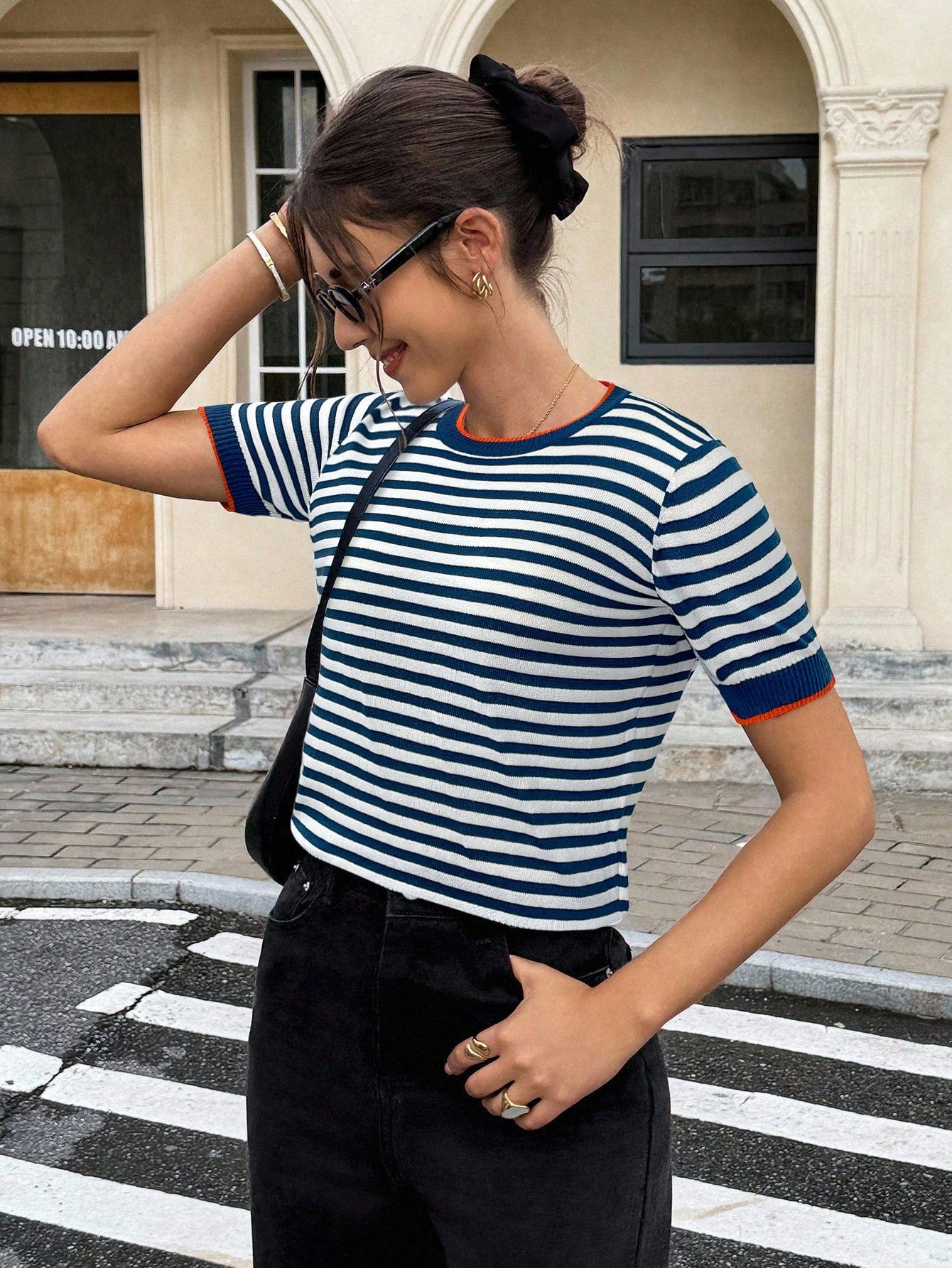 Blusa Ana Listrada