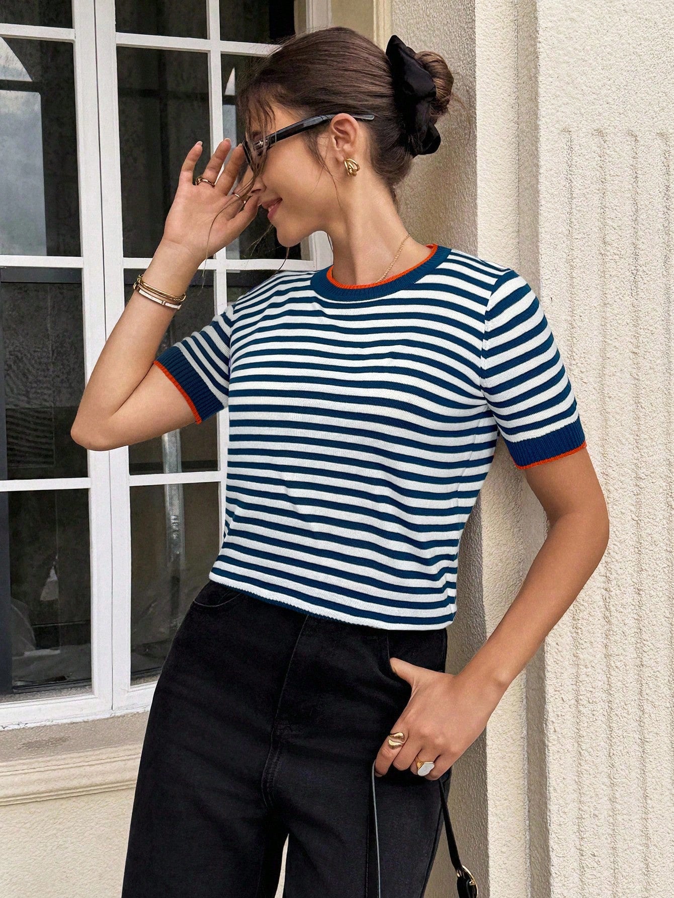 Blusa Ana Listrada