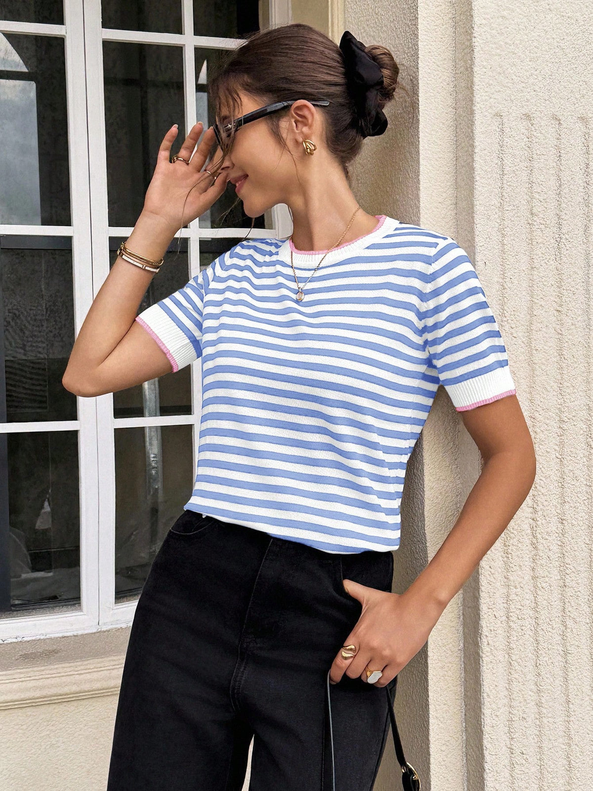 Blusa Ana Listrada