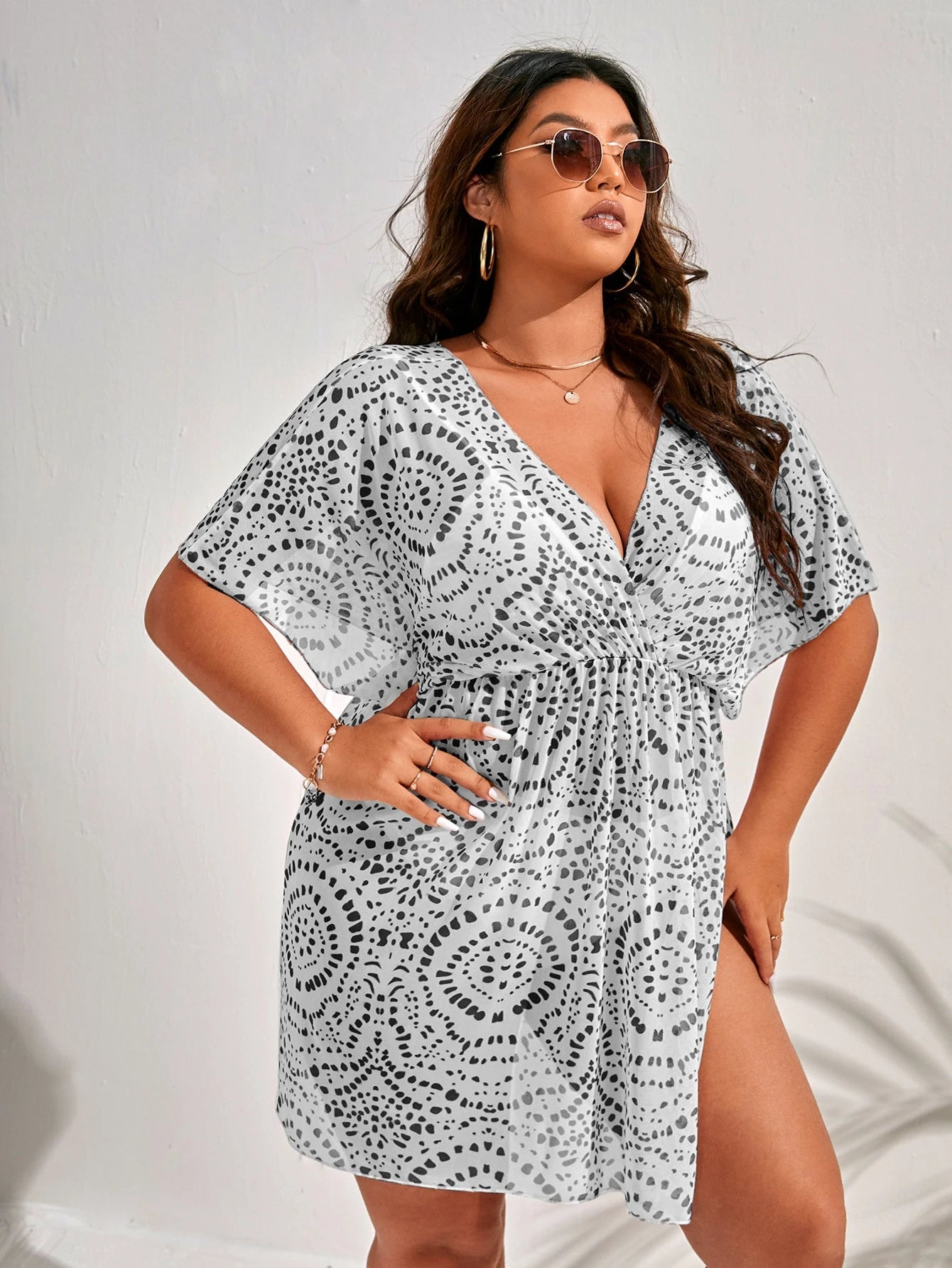 Saída de Praia Plus Size Manuela