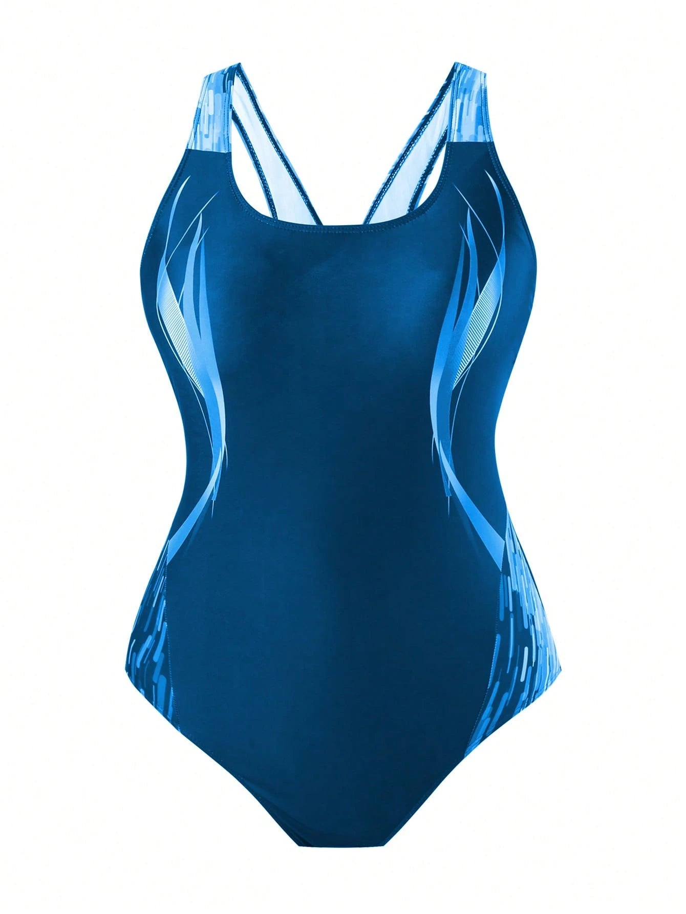 Maiô Plus Size Regata Piscina