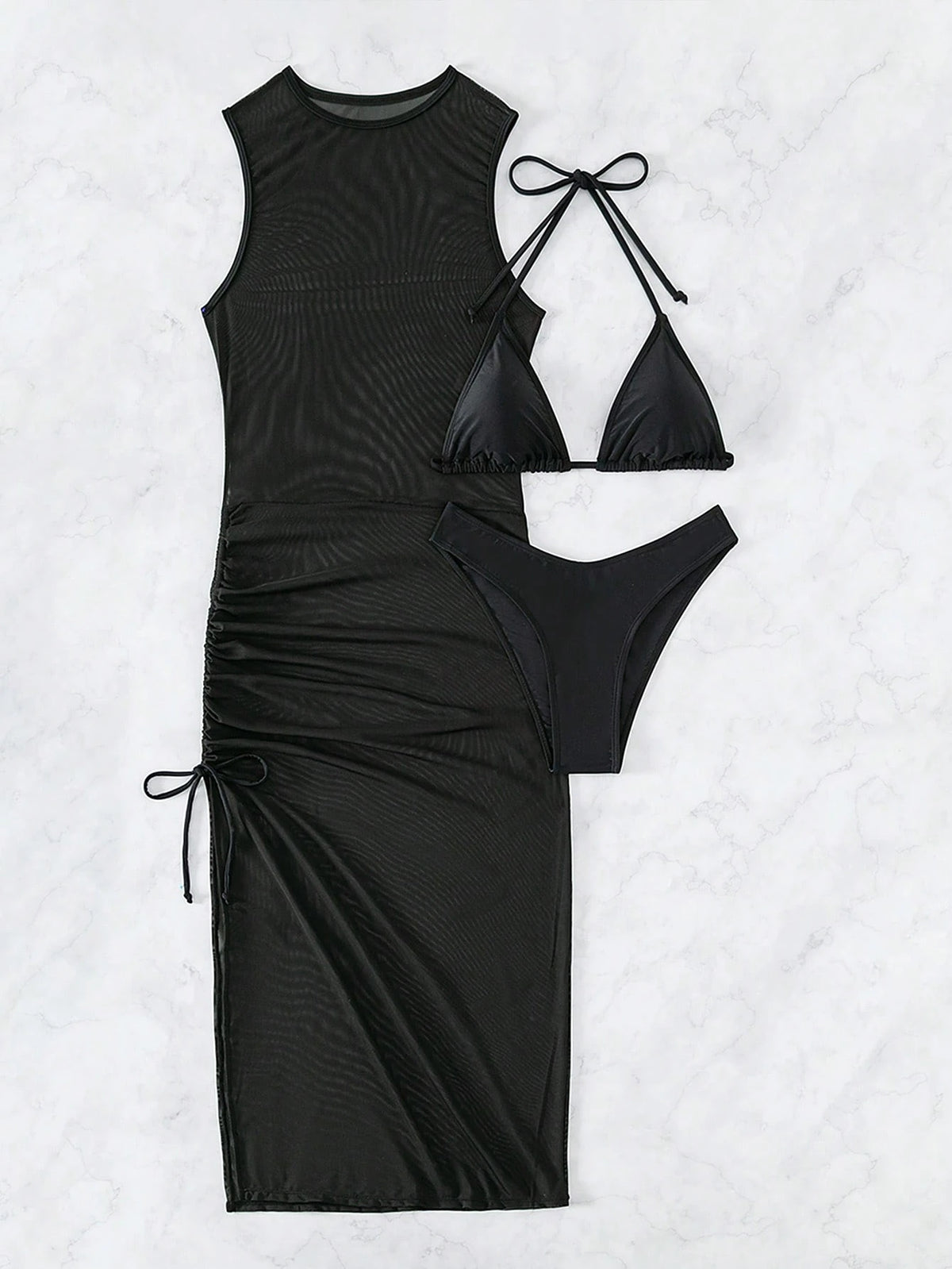 Conjunto Biquíni 3 Peças Elegante