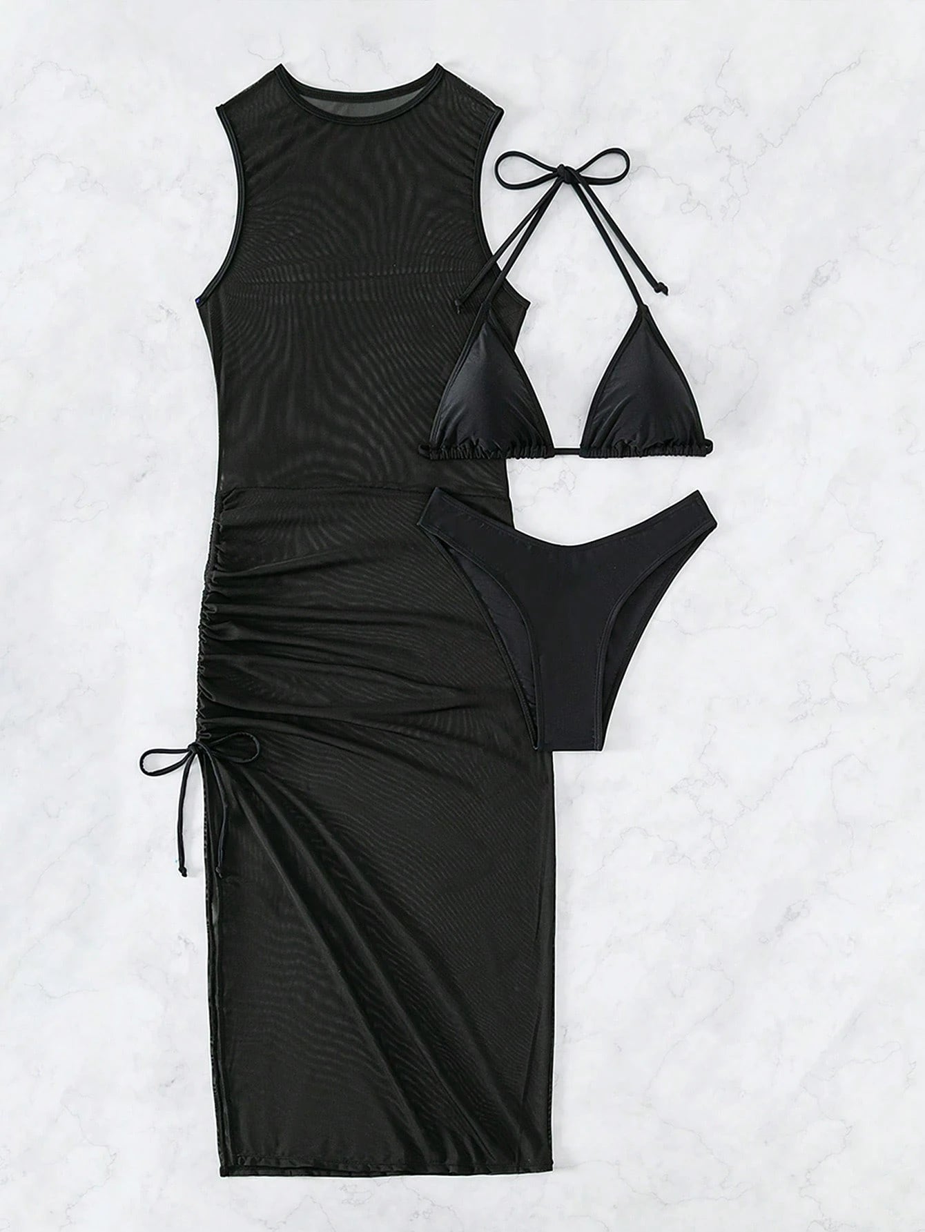 Conjunto Biquíni 3 Peças Elegante
