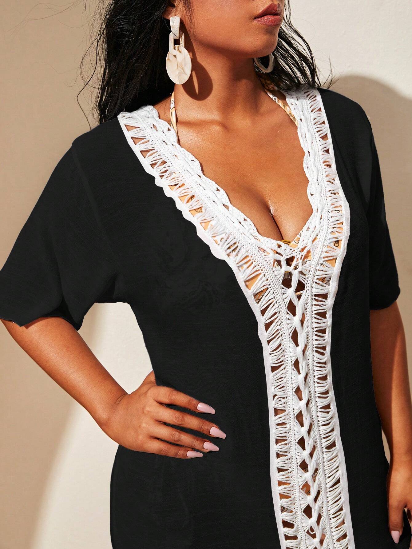 Saída De Praia Plus Size Gabriela