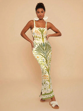 Vestido Havana Fenda Dupla