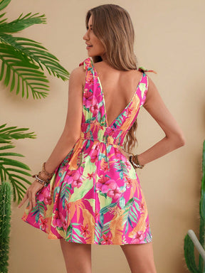 Vestido Flor do Caribe