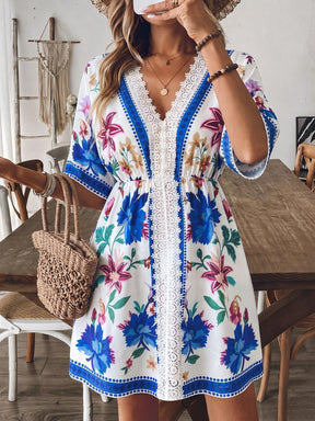 Saída Elegante Renda Verão
