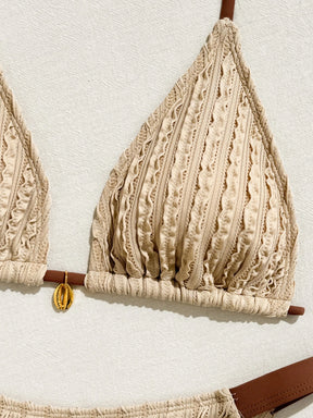 Conjunto 3 Peças Biquíni com Calça Resort Alinne
